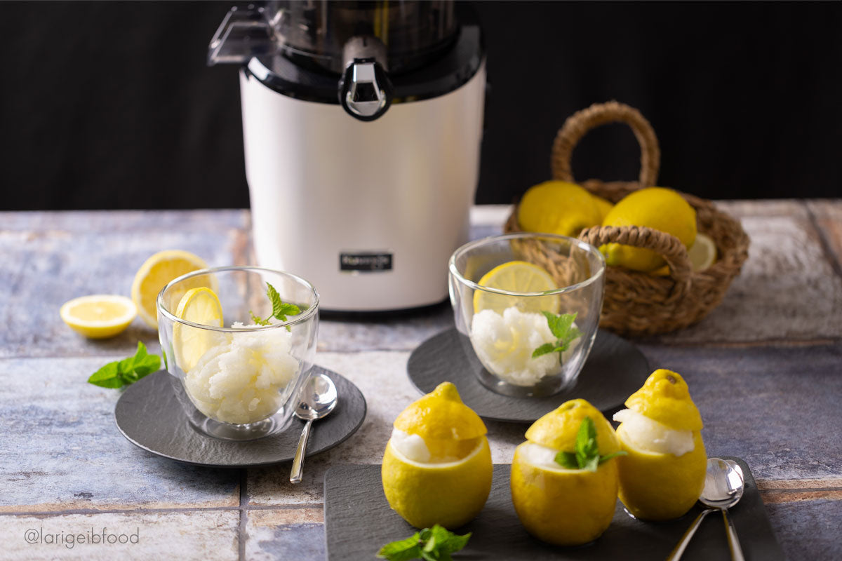 Lemon sorbet – Kuvings Cambodia