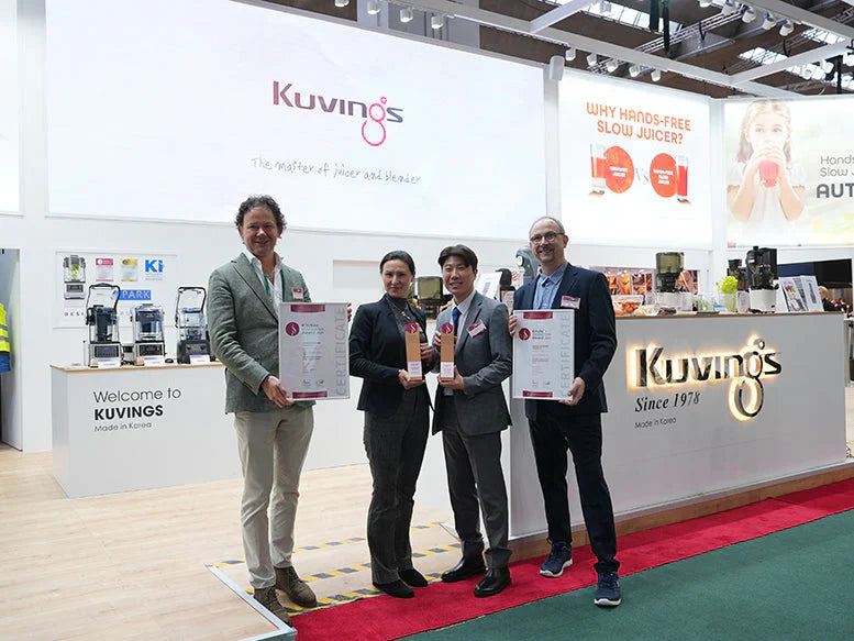 Kuvings Wins Prestigious Kitchen Innovation Award at Ambiente 2025